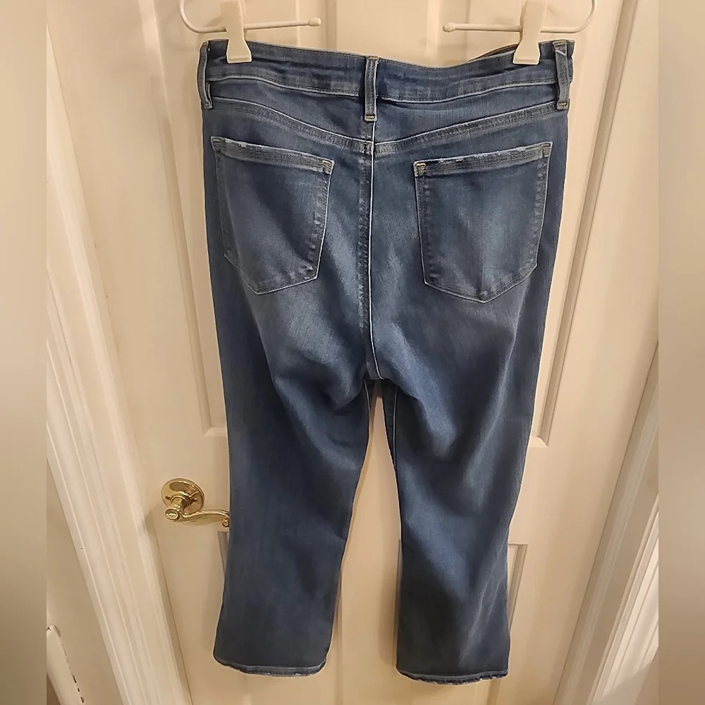 Athleta EUC sculptek high rise skinny jeans in medium wash size 8 - Picture 7 of 7